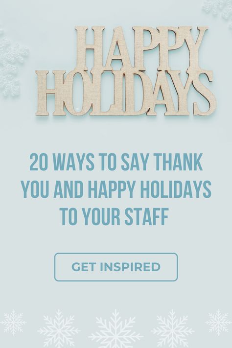 While traditional holiday bonuses and office parties are always appreciated, there are unique and creative ways to say thank you and happy holidays to your staff that can leave a lasting impression. In this guide, we’ll explore some innovative and heartfelt ways to express your appreciation and spread holiday cheer among your team, creating a joyful holiday season. Christmas Message To Colleagues, Christmas Staff Luncheon Ideas, Christmas Message To Employees, Holiday Messages For Employees, Thankful Thursday Ideas For Staff, Winter Staff Appreciation Ideas, Christmas Staff Appreciation Ideas, Year End Message, Volunteer Christmas