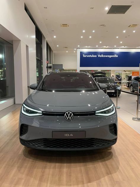 Moonstone Grey Volkswagen ID.4 Photo Thread | Volkswagen ID Forum Vw Id4 Moonstone Grey, Volkswagen Electric Cars, Matte Grey Car, Id4 Volkswagen, Id 4 Volkswagen, Volkswagen Id4, Volts Wagon, Gray Cars, Vw Id4