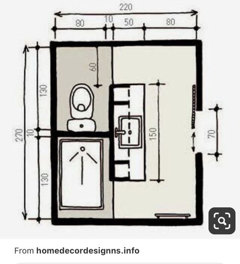 تصميم دورة مياه, Bathroom Plans, Bathroom Floor Plans, Bad Inspiration, Basement Bathroom, Tiny Bathroom, Bathroom Layout, Bath Room, Bathroom Renos