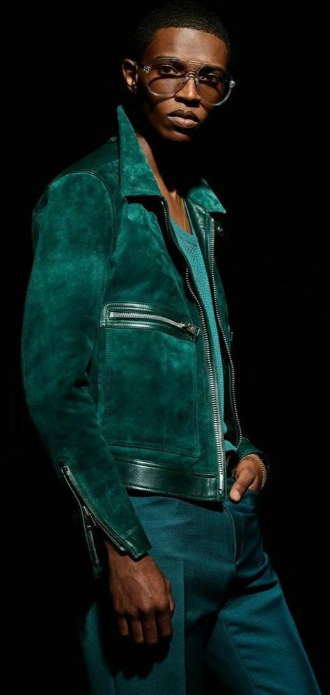 Tom Ford Menswear, Rtw 2023, Racer Jackets, Leather Fashion Men, High Fashion Men, Mens Spring Fashion, Tom Ford Men, Men's Leather Jacket, Menswear Fashion