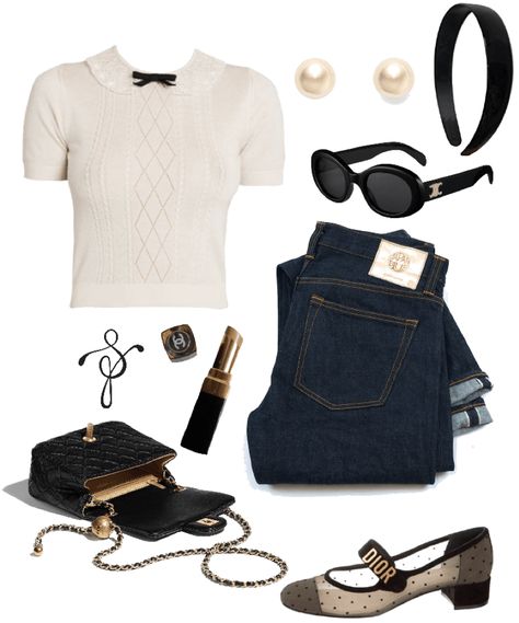 Blair Waldorf Headband Outfit, Blair Waldorf Spring Outfits, Summer Blair Waldorf Outfit, Blair Waldorf Outfits 2023, Outfit Ideas Blair Waldorf, Modern Day Blair Waldorf Outfits, Blair Waldorf Outfits Inspired School, Blair Summer Outfits, Blair Waldorf Jeans Outfit