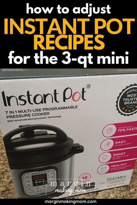 Instant Pot Duo Mini 3 Qt Recipes, Instant Pot 3 Qt Recipes, Instant Pot Duo Mini Recipes, Instapot For 2, 3 Qt Instapot Recipes, Small Instant Pot Recipes For Two, Mini Instapot Recipes, Mini Instant Pot Recipes 3 Quart Easy, Instapot Mini Recipes