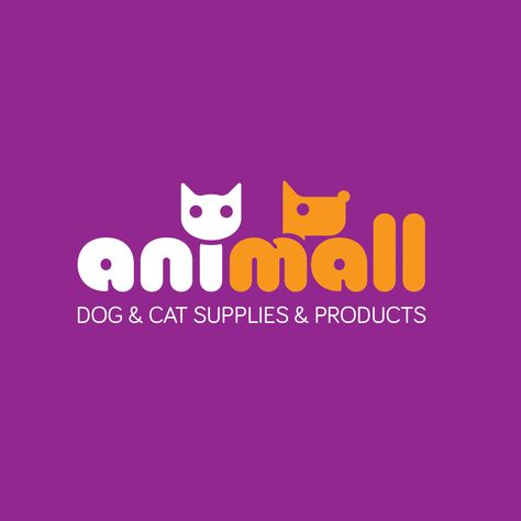 Pet Store Logo, Pet Shop Logo, Pet Branding, Dog Logo Design, Pet Logo, Logo Animal, Typographic Logo Design, Online Logo Design, Typographic Logo