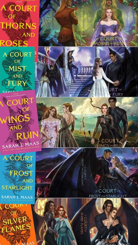 Acotar Fan Art, A Court Of Silver Flames, Silver Flames, Book Program, Acotar Series, Teen Romance Books, Sarah J Maas Books, A Court Of Mist And Fury, Inspirational Books To Read