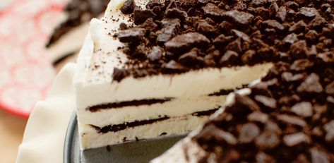 Icebox Cake by Ree Drummond Chocolate Wafer Icebox Cake, Ice Box Cake, Ree Drummond Recipes, Icebox Cake Recipes, Chocolate Wafer Cookies, Pioneer Woman Recipes, Easy Summer Desserts, Icebox Cake, Chocolate Wafers