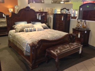 Ornate Dark Wood Bedroom Set Dark Wood Bedroom Set, Dark Wood Bed Frame, Dark Wood Bedroom Furniture, Dark Wood Bedroom, Dark Wood Bed, Wood Bedroom Sets, Bed Double, Wood Bedroom Furniture, Wood Bed Frame