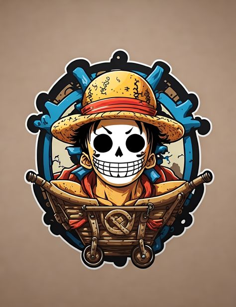 Free One Piece T-Shirt or Sticker Design Dtf Print Designs Anime, Dtf Sticker Design, Free Dtf Design, Dtf Design Png, Dtf Print Designs Free, Free Tshirt Design, Half Sleeve Tattoos Sketches, Luffy Wallpaper, Tshirt Artwork