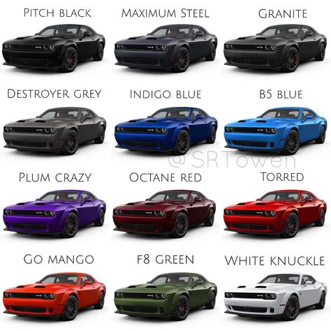 Dodge Challenger Tattoo, Dodge Challenger Hellcat, Dodge Srt, Challenger Srt Hellcat, Dodge Challenger Srt Hellcat, Luxury Car Brands, Dodge Muscle Cars, Hellcat Challenger, Mopar Cars