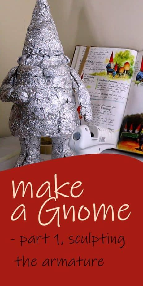 Make a DIY Gnome – Part 1 | Ultimate Paper Mache Gnome Diy, Paper Mache Christmas, Diy Gnome, Paper Mache Projects, Paper Mache Animals, Paper Mache Clay, Paper Mache Sculpture, Paper Mache Art, Paper Mache Crafts