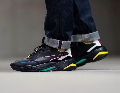 Release Date : January 12, 2019  Bradley Theodore x Puma  Thunder Black  https://insidesneakers.com/style-code/369394-01  Credit : SNKRS®  —  #puma #thunder  #sneakerhead #sneakersaddict  #sneakers #kicks  #footwear #shoes  #fashion #style Bradley Theodore, Puma Thunder, Sneakers Addict, January 12, Latest Sneakers, Shoes Fashion, Sneaker Head, Release Date, Men's Sneakers