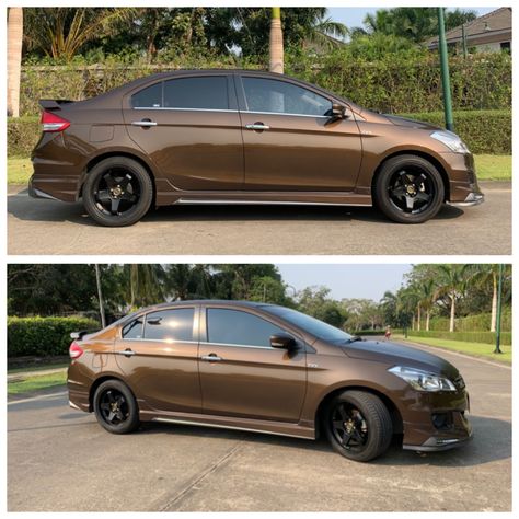 #Volk racing  Black #NISMO Wheels with #Yokohama Racing Tires on my #Modified Ciaz 😎 Ciaz Car Modified, Ciaz Car, Car Modification Ideas, Suzuki Ciaz, Polo Car, Car Modified, Car Modification, Modified Cars, Yokohama