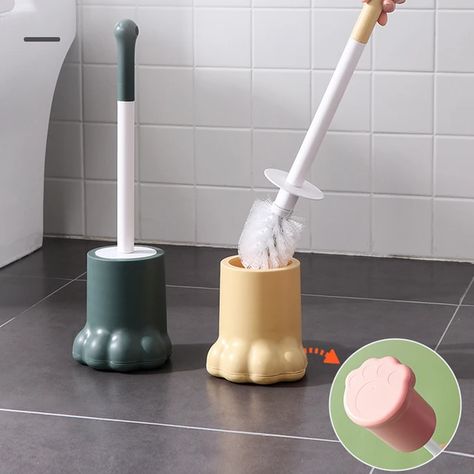 Bathroom Cleaning Cute Brush | Cute Bathroom Accessories | Cute Toilet Accessories - Toilet Brush - Aliexpress Bathroom Decor Kawaii, Cute Plunger, Kawaii Toothbrush, Cute Toilet Brush, Cute Toilet, Toilet Plunger And Brush Set, Cute Bathroom, Brush Design, Accessories Cute