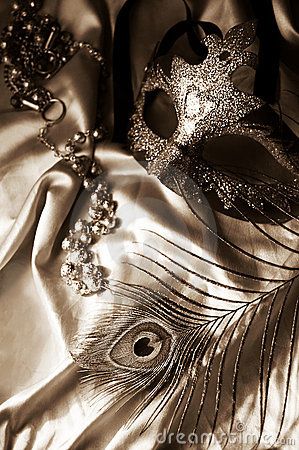 Masquerade mask, beads and feather in sepia Masquerade Aesthetic, Pierrot Clown, Ball Aesthetic, Ball Mask, Masked Ball, Guy Fawkes, Mask Masquerade, Masquerade Masks, Venetian Masks