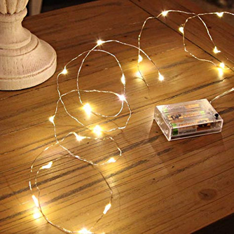 Battery Operated String Lights, String Lights In The Bedroom, Copper Wire Lights, Starry Lights, Fairy Lights Bedroom, Battery String Lights, Battery Powered Light, Indoor String Lights, Led Fairy Lights