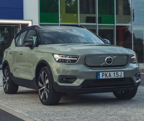 Volvo Xc40 Sage Green, Volvo Electric Car, Volvo 4x4, Electric Volvo, Volvo Cx90, Volvo Xc 40, Volvo Xc40 Recharge, Xc40 Recharge, Volvo C40