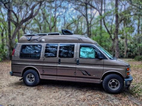 Sprinter Van Camper, Van Dwelling, Conversion Van, Sprinter Van Conversion, Van Conversion Interior, Campervan Interior, Chevy Express, Water Falls, Cool Vans