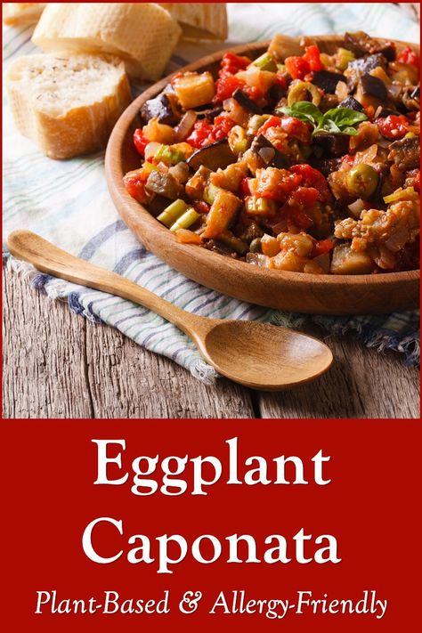 Pasta Caponata, Eggplant Caponata Recipe, Eggplant Relish, Italian Eggplant, Caponata Recipe, Eggplant Caponata, Muffins Recipes, Eggplant Dishes, Grilled Meats