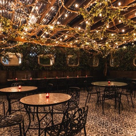 Petition to make every restaurant have a secret garden and speakeasy bar? Yes please. 🤩 Located in New York's East Village, Saint Restaurant is a fusion of historical charm and modern elegance. Experience unique dining and hosting in an enchanting setting that blends the old with the new. 🌟 🌃 #restaurent #eventspaces #events #eventspaces #privatedinners #saintrestaurant #newyork #nyc #nycevents #venues #speakeasy #secretgarden #restaurant #bar #venuebooking #eventvenue Modern Victorian Restaurant, 20s Restaurant, Outdoor Speakeasy, Italian Speakeasy, Moody Wine Bar, Speakeasy 1920s, Speakeasy Vibes, Speakeasy Nyc, Modern Speakeasy