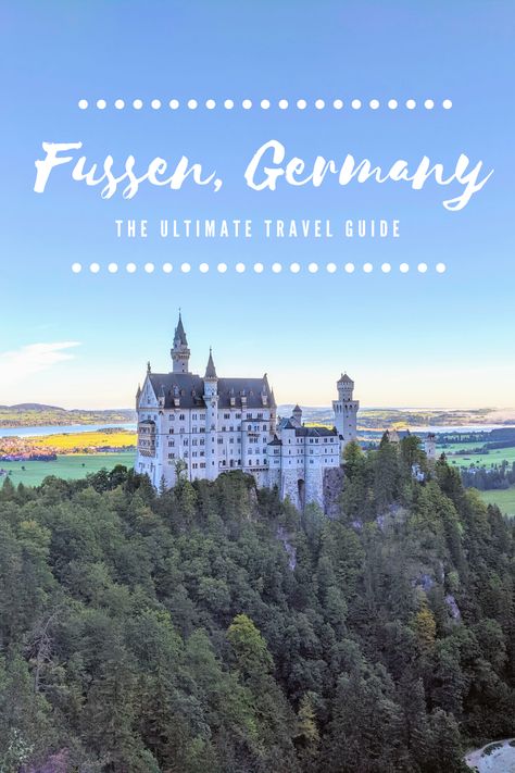 Fussen Germany Travel Guide  Visiting Neuschwanstein Castle Fussen Germany Things To Do, Germany Photoshoot, Fussen Germany, Romantic Road Germany, Europe Trip Planning, Travel Favorites, Trip To Germany, Germany Trip, Europe 2023