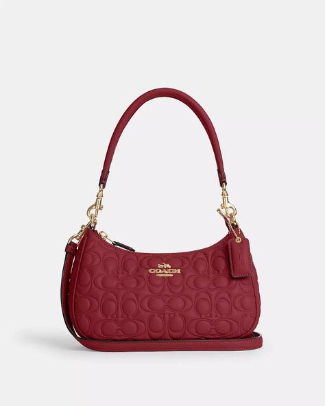 Coach Teri Shoulder Bag, Trendy Purses, My Style Bags, Luxury Bags Collection, Handbag Essentials, Dream Bags, Girly Bags, Luxury Purses, Girly Accessories