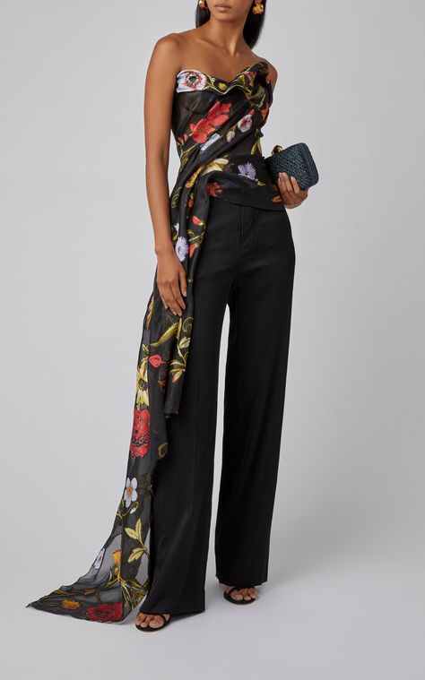 Trouser Outfit Ideas Women, Trouser And Top, Dinner Wear, Party Blouse, Afrikaanse Mode, Jumpsuit Elegant, Evening Outfits, Looks Chic, Jumpsuit Fashion