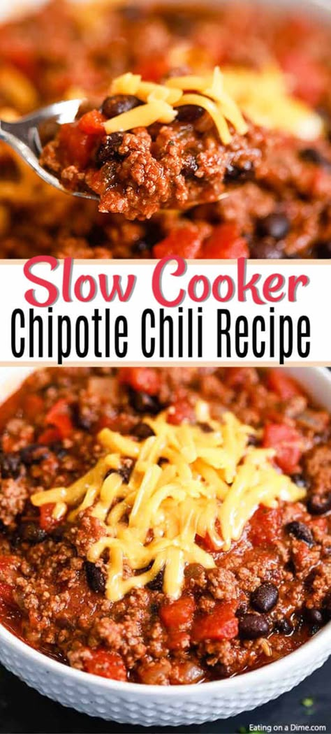 Chipotle Chilli Recipes, Adobo Chili Recipe, Recipes With Adobo Peppers, Chorizo Chili Recipe Crock Pot, Chili Adobo Recipes, Canned Chipotle Pepper Recipes, Chipotles In Adobo Recipes, Chipotle In Adobo Sauce Recipes, Recipes Using Chipotle Peppers In Adobo