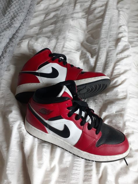 Red black and white jordans Red And White Nike Shoes, Jordan 1s Red, Red Air Jordans, Red And Black Jordans, Black And Red Jordans, Red And White Shoes, Jordans Red, Red White And Black Jordans, Black And Red Air Jordans