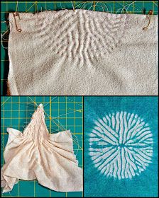 Stitched Shibori, Shibori Diy, Diy Tie Dye Techniques, Tie Dye Patterns Diy, Fabric Dyeing Techniques, Diy Dye, Textile Dyeing, Shibori Fabric, Shibori Techniques