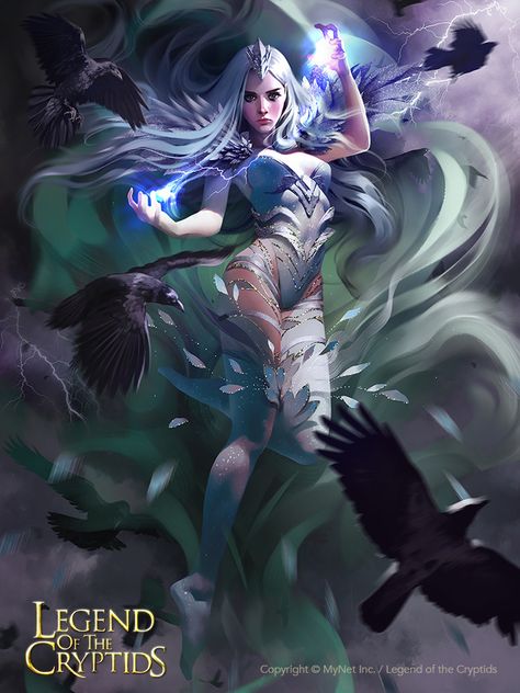 This is an artwork I made a while ago for "Legend of the Cryptids" Wind Goddess, Warrior Women, Art Female, Fantasy Paintings, Arte Fantasy, 판타지 아트, Fantastic Art, Beautiful Fantasy Art, Super Ideas