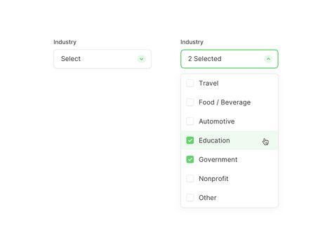 Multi Select Dropdown by Harry Burns | Dribbble | Dribbble Drop Down List Ui Design, Harry Burns, Application Ui Design, Marketing Dashboard, Ui Design Mobile, Ui Components, Blond Amsterdam, List Design, Web Ui Design