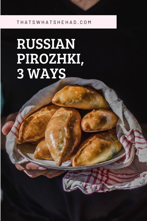 Piroshki Recipe Beef And Cheese, Russian Meat Pies, Pyrizhky Recipe, Pirashki Persian, Piroshki Dough Recipe, Baked Piroshki Recipe, Russian Piroshki Recipe, Meat Piroshki Recipe, Ukranian Food Recipes