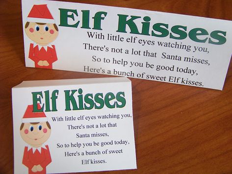 Elf on The Shelf Party Ideas – Serendipity and Spice Elf Kisses Free Printable, Elf Kisses, Bag Topper, Elf Ideas, Bag Toppers, Mom Diy, Kandy, Holly Jolly, On The Shelf