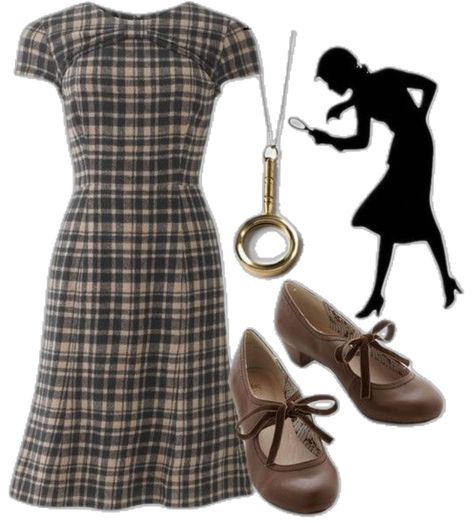 Nancy Drew Outfits, Nancy Drew Costume, Nancy Drew Style, Librarian Style, Librarian Chic, Nerd Fashion, Nancy Drew, Business Outfit, 1940s Fashion