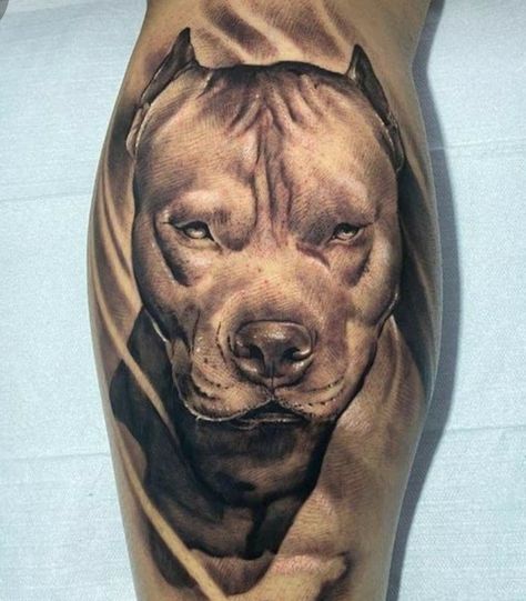 Pitbull Tattoo For Men, American Bulldog Tattoo, Pitbull Dog Tattoo, Bully Tattoo, Pit Tattoo, Pit Bull Tattoo, Pet Portrait Tattoos, Really Bad Tattoos, Half Sleeve Tattoos Forearm