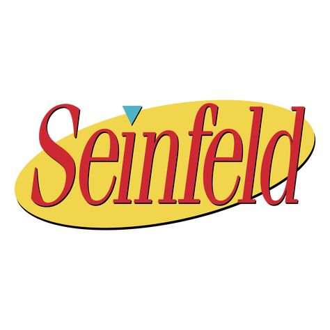 Seinfeld Logo, Formal Cooler Ideas, 90s Logos, 90s Sitcoms, Cake Logo, Old Computers, Seinfeld, Logo Food, Graphic Design Print