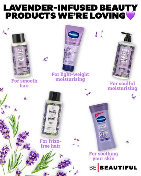 Here are our top five lavender-infused beauty products that will help you achieve self-care goals while giving you healthy skin. How To Smell Like Lavender And Vanilla, How To Smell Like Lavender, Lavender Body Care Routine, Lavender Skin Care Products, Smell Like Lavender, Lavender Skin Care, Lavender Smelling Products, Skin Home Remedies, Lavender Body Care