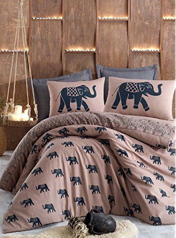 100% Turkish Cotton Ranforce Elephant Indian Theme Themed Full Double Queen Size Quilt Duvet Cover Set Bedding - 4 Pcs Elephant Indian, Elephant Bedding, Quilt Duvet Cover, Beautiful Bedding Sets, Elephant Home Decor, Indian Bedding, Indian Theme, Elephant Fabric, Quilt Duvet