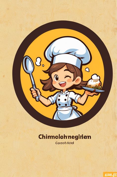 Leonardo Anime XL Create a logo featuring a cute cartoon chef 1 Cartoon Chef, Create A Logo, A Logo, Cute Cartoon, Storytelling, Chef, Entertainment, ? Logo, Anime