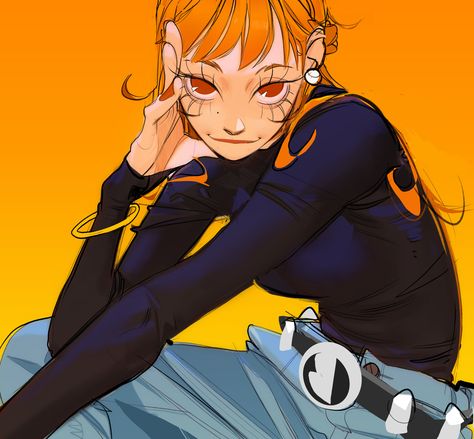 ArtStation - Orange 캐릭터 드로잉, Poses References, Arte Inspo, Art Style Inspiration, 영감을 주는 캐릭터, Art Studies, Funky Art, Art Reference Photos, Cartoon Art Styles