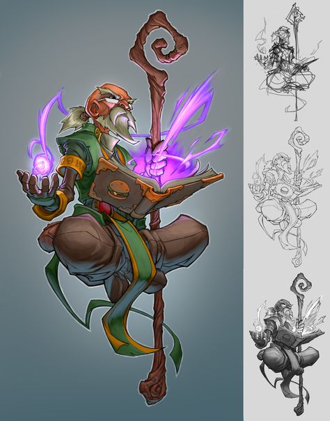 Battle Chasers, Concept Art Character, Game Character Design, Arte Fantasy, Cartoon Character Design, 영감을 주는 캐릭터, Character Design References, Fantasy Artwork, Cartoon Character