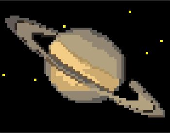 saturn free from Hugs are Fun! cross stitch Planets Pixel Art, Piskel Art, Arte 8 Bits, Cocoppa Wallpaper, 8bit Art, Cool Pixel Art, Pix Art, Y2k Wallpaper, Ios App Icon Design