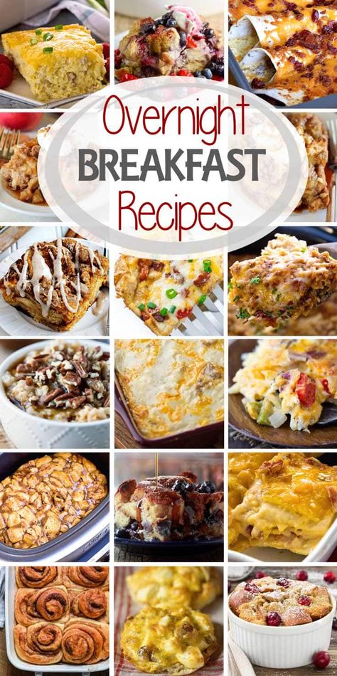 Over Night Breakfast, Crock Pot Breakfast Recipes, Breakfast Recipes Overnight, Overnight Breakfast Casseroles, Easy Brunch Ideas, Crock Pot Breakfast, Overnight Breakfast Recipes, Overnight Recipes, Crockpot Breakfast Casserole