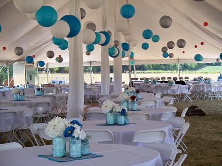 Decorate A Party Tent, Decorating Tents For Parties, Decorating Inside A Party Tent, Graduation Tent Ideas, Tent Party Decorations, Party Tent Decorations Birthday, Party Tent With Drapes, Event Tent Decor, Wedding Tent Chandelier Diy