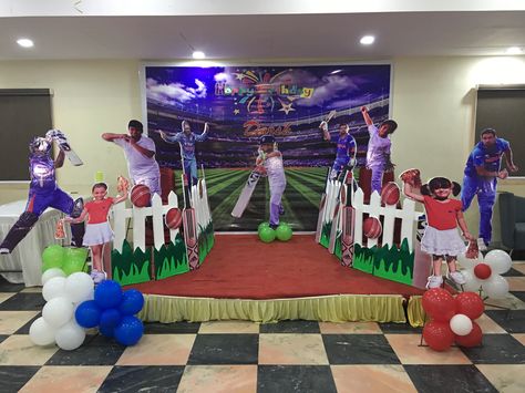 Cricket Theme Birthday Party Decoration, Cricket Theme Birthday, Theme Birthday Party, Birthday Party Decoration, Theme Birthday, Birthday Theme, Party Decoration, Birthday Party Decorations, Birthday Party Themes