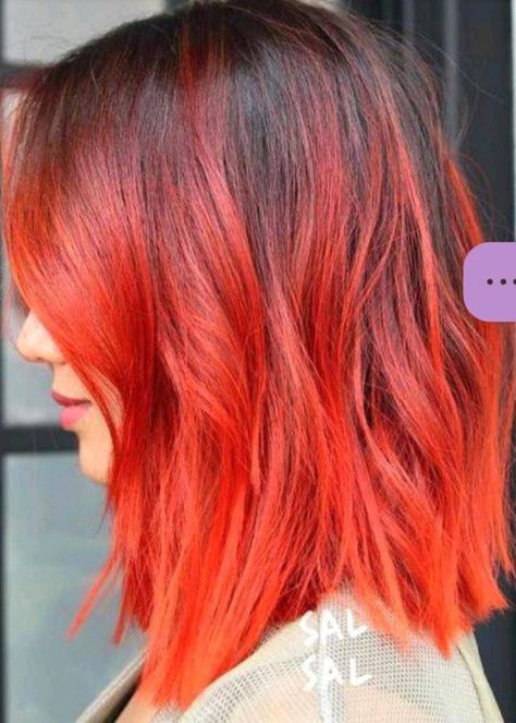 Burnt Orange Hair Dye, Burnt Orange Hair Color, Orange Ombre Hair, Burnt Orange Hair, Orange Hair Color, Orange Hair Dye, Cheveux Oranges, Hair Color Orange, Rainbow Hair Color