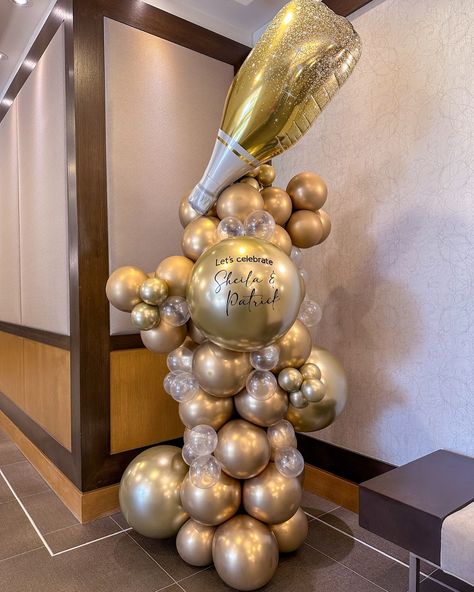 Cheers to celebrations! 🥂🎈 This bubbly balloon display is a fun way to make any party special, whether it’s a birthday, promotion, engagement, anniversary or just for fun! . . . #torontoballoons #gtaballoons #gtaballoonsdelivery #kleinburgballoons #mississaugaballoons #northyorkballoons #mississaugamoms #torontomoms #richmondhillmoms #balloonbunches #jumboballoons Jumbo Balloons, Champagne Bubbles, Balloon Display, Housewarming Party, New Year’s Eve, Engagement Anniversary, Just For Fun, Baby Showers, House Warming