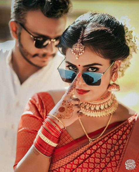 Tamil Marriage Photography, Indian Wedding Poses, Engagement Photography Poses, Wedding Portrait Poses, Indian Wedding Couple Photography, Indian Wedding Couple, Tamil Wedding, Wedding Photoshoot Poses, Indian Wedding Photography Poses