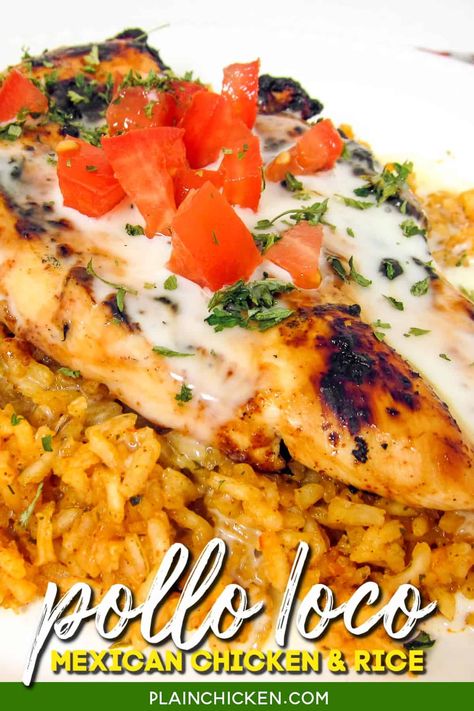 Polo Loco Chicken And Rice, Polo Loco Chicken Recipe Easy, Polo Loco Recipe, Pollo Chicken Mexican, Mexican Chicken Rice Recipes, Polo Loco Mexican Chicken And Rice, Mexican Pollo Loco Chicken Recipe, Loco Rice Mexican, Polo Loco Mexican Chicken