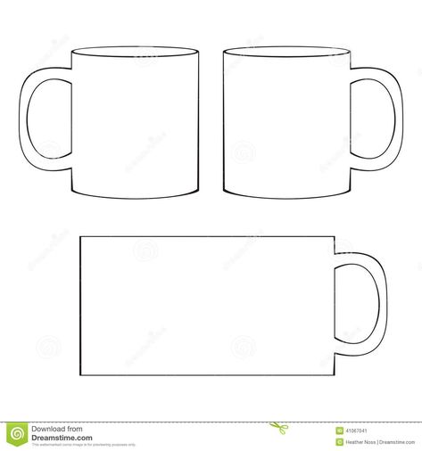 Slab Mug Template, Ceramic Templates Free Printable, Mug Template Free Printable, Pottery Templates Free Printable, Slab Mug, Pottery Templates, Cup Template, Triangle Template, Slab Ceramics