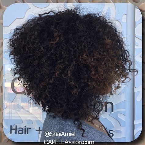 Graduated Haircut, Aline Bob, Curly Haircut, Messy Bob Hairstyles, Natural Hair Cuts, Curly Hair Photos, Short Curly Haircuts, Pelo Afro, Haircuts For Curly Hair